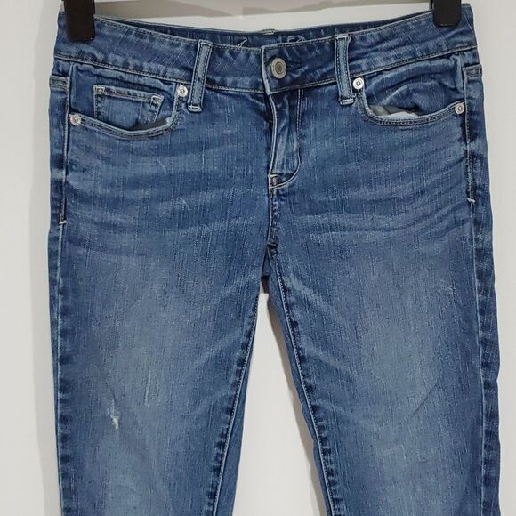 Ae Stretch 29x34 Size 2 Skinny Jeans - Picture 2 of 8